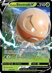 Hisuian Electrode V - SWSH294 - SWSH Black Star Promos